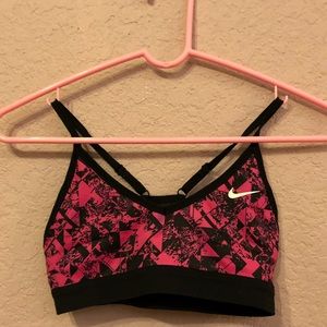 Nike Pink Sports Bra